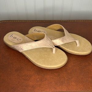 b.o.c. Women's Sandals in Metallic Gold and Tan